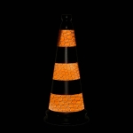 Traffic Cone Collars - 3 Pieces Orange Reflective Cone Sleeve for Traffic Cone